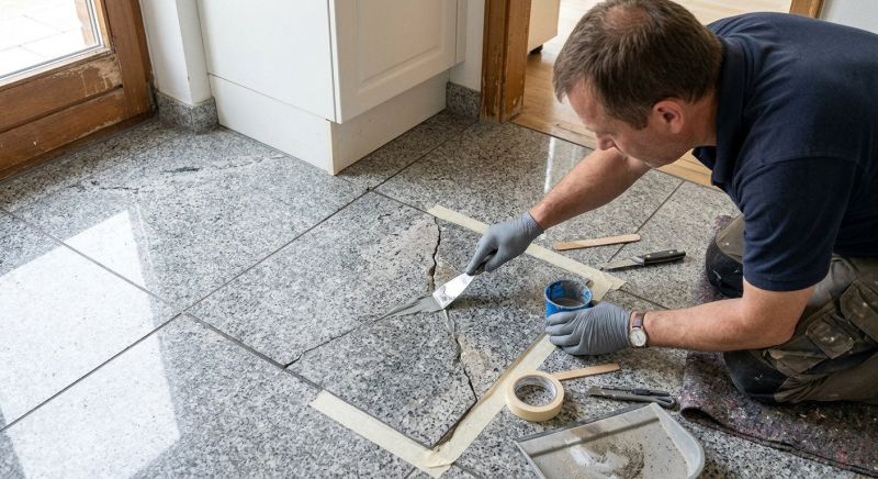 Marble Tile Repair in Alpharetta, GA